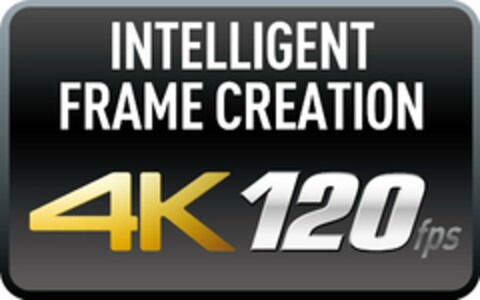 INTELLIGENT FRAME CREATION 4K 120FPS Logo (USPTO, 17.07.2013)