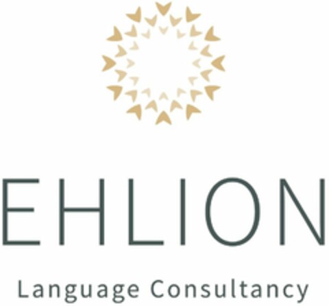 EHLION LANGUAGE CONSULTANCY Logo (USPTO, 01/30/2014)