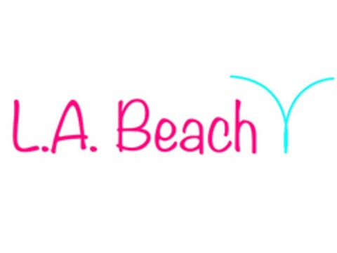 L. A. BEACH Logo (USPTO, 02/12/2014)