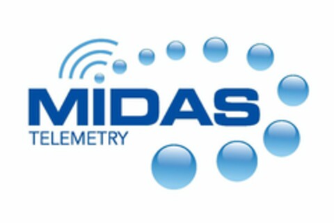 MIDAS TELEMETRY Logo (USPTO, 20.02.2014)