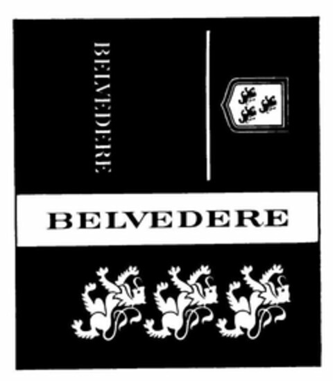 BELVEDERE Logo (USPTO, 07/28/2014)