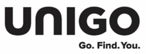 UNIGO GO. FIND. YOU. Logo (USPTO, 01.10.2014)