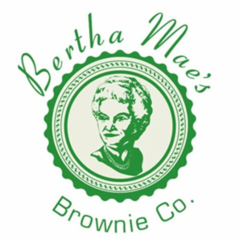 BERTHA MAE'S BROWNIE CO. Logo (USPTO, 10.02.2015)