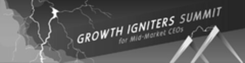 GROWTH IGNITERS SUMMIT FOR MID-MARKET CEOS Logo (USPTO, 30.04.2015)