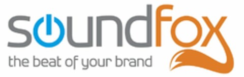 SOUNDFOX THE BEAT OF YOUR BRAND Logo (USPTO, 06/04/2015)