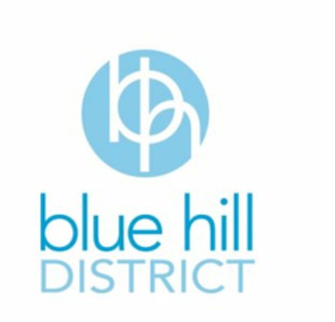 BH BLUE HILL DISTRICT Logo (USPTO, 08/17/2015)