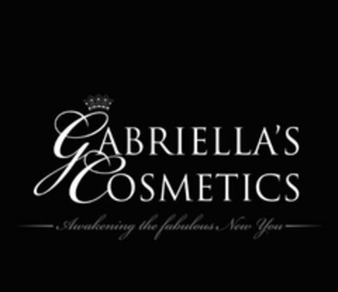 GABRIELLA'S COSMETICS AWAKENING THE FABULOUS NEW YOU Logo (USPTO, 09/24/2015)