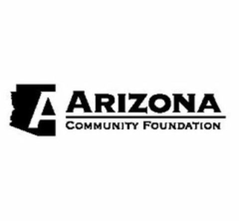 A ARIZONA COMMUNITY FOUNDATION Logo (USPTO, 10/05/2015)