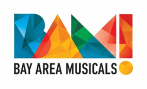 BAM! BAY AREA MUSICALS Logo (USPTO, 06.10.2015)