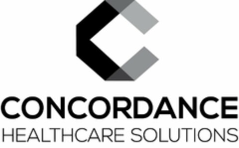 C CONCORDANCE HEALTHCARE SOLUTIONS Logo (USPTO, 14.10.2015)