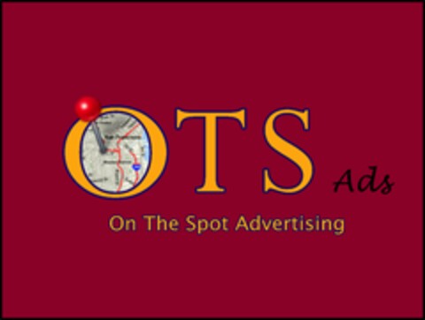 OTS ADS ON THE SPOT ADVERTISING SAN FRANCISCO MISSION DISTRICT BRYANT ST HOWARD HARRIS BUSH ST EVANS SHAVEZ ST 16TH ST 7TH ST 3RD ST 280 Logo (USPTO, 05/10/2016)