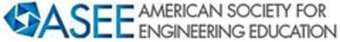 ASEE AMERICAN SOCIETY FOR ENGINEERING EDUCATION Logo (USPTO, 06/20/2016)