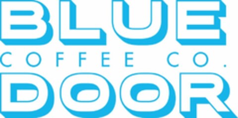 BLUE DOOR COFFEE CO. Logo (USPTO, 09/07/2016)