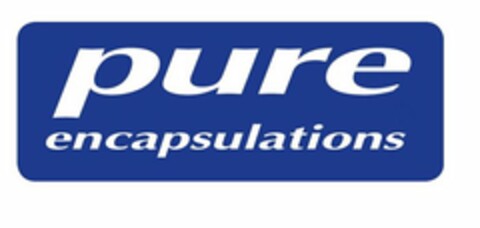 PURE ENCAPSULATIONS Logo (USPTO, 21.09.2016)