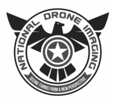 NATIONAL DRONE IMAGING SEEING THINGS FROM A NEW PERSPECTIVE Logo (USPTO, 10/20/2016)