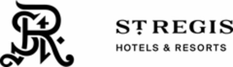 STR ST. REGIS HOTELS & RESORTS Logo (USPTO, 11/01/2016)