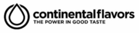 CONTINENTAL FLAVORS THE POWER IN GOOD TASTE Logo (USPTO, 19.01.2017)