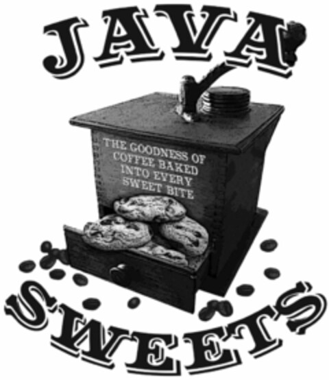 JAVA SWEETS THE GOODNESS OF COFFEE BAKED INTO EVERY SWEET BITE Logo (USPTO, 04/10/2017)