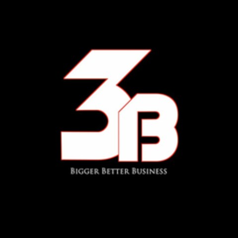 3B BIGGER BETTER BUSINESS Logo (USPTO, 31.05.2017)