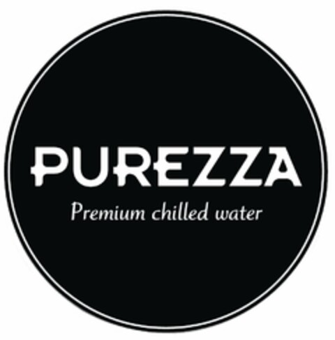 PUREZZA PREMIUM CHILLED WATER Logo (USPTO, 06/08/2017)