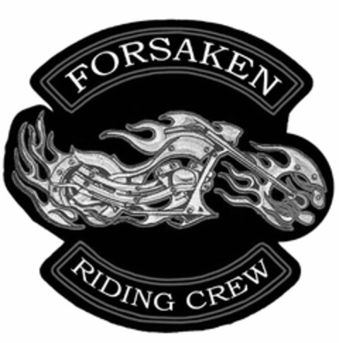 FORSAKEN RIDING CREW Logo (USPTO, 07.09.2017)