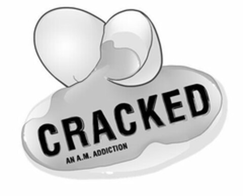 CRACKED AN A.M. ADDICTION Logo (USPTO, 06.10.2017)