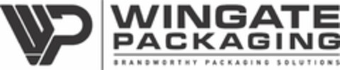 WP WINGATE PACKAGING BRANDWORTHY PACKAGINGSOLUTIONS Logo (USPTO, 11/29/2017)