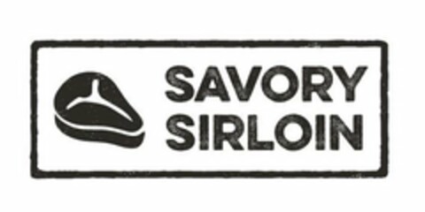 SAVORY SIRLOIN Logo (USPTO, 21.08.2018)