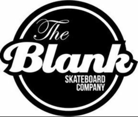 THE BLANK SKATEBOARD COMPANY Logo (USPTO, 23.08.2018)