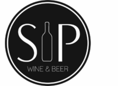 SIP WINE & BEER Logo (USPTO, 26.09.2018)