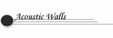 ACOUSTIC WALLS Logo (USPTO, 22.10.2018)