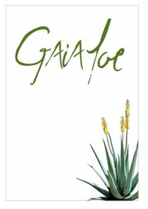 GAIALOE Logo (USPTO, 03.12.2018)