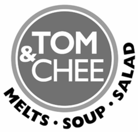 TOM & CHEE MELTS · SOUP · SALAD Logo (USPTO, 12.02.2019)