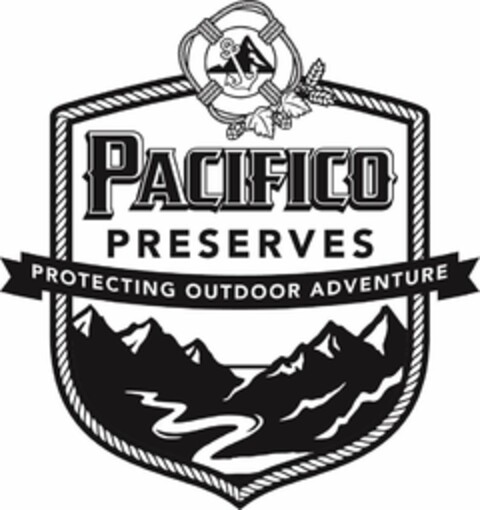 PACIFICO PRESERVES PROTECTING OUTDOOR ADVENTURE Logo (USPTO, 27.02.2019)