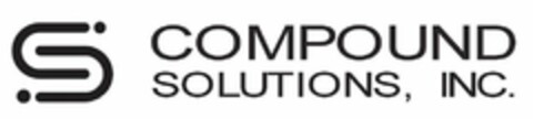 S COMPOUND SOLUTIONS, INC. Logo (USPTO, 28.03.2019)