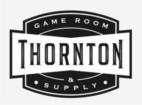 THORNTON GAME ROOM & SUPPLY Logo (USPTO, 24.04.2019)