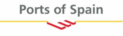 PORTS OF SPAIN Logo (USPTO, 04/26/2019)