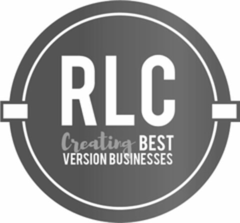 RLC CREATING BEST VERSION BUSINESSES Logo (USPTO, 30.04.2019)