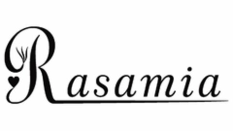 RASAMIA Logo (USPTO, 07/05/2019)