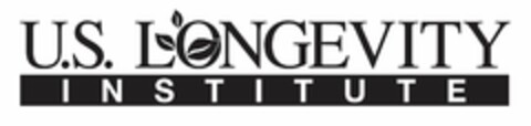 U.S. LONGEVITY INSTITUTE Logo (USPTO, 07/12/2019)