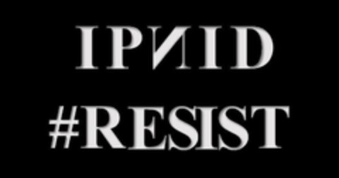 IPNID #RESIST Logo (USPTO, 03.10.2019)