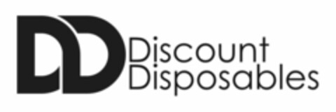 DD DISCOUNT DISPOSABLES Logo (USPTO, 10/30/2019)