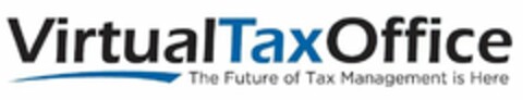 VIRTUALTAXOFFICE THE FUTURE OF TAX MANAGEMENT IS HERE Logo (USPTO, 06.02.2020)