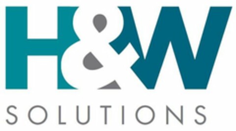 H&W SOLUTIONS Logo (USPTO, 03/03/2020)