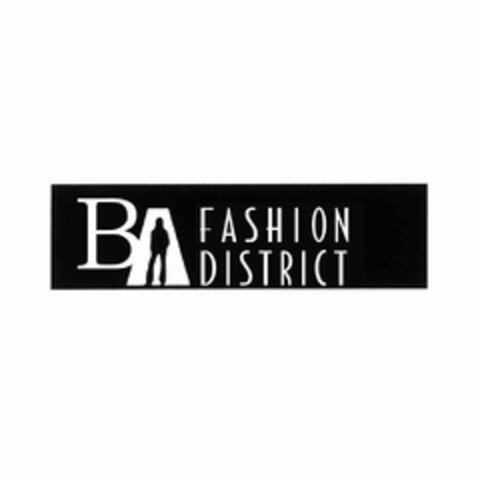 BA FASHION DISTRICT Logo (USPTO, 05/11/2020)