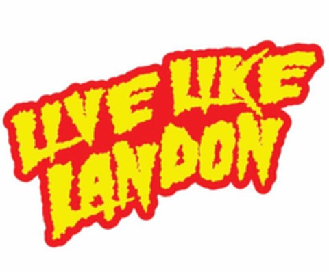 LIVE LIKE LANDON Logo (USPTO, 23.06.2020)