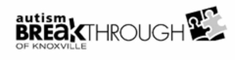 AUTISM BREAKTHROUGH OF KNOXVILLE Logo (USPTO, 08/16/2020)