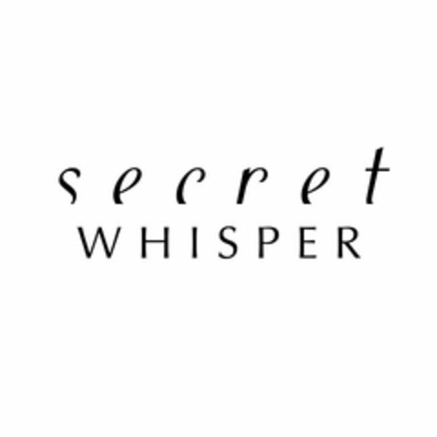 SECRET WHISPER Logo (USPTO, 01.09.2020)