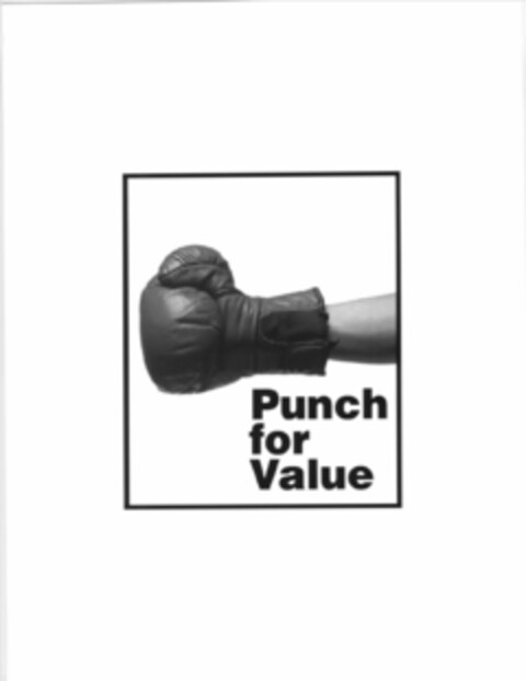 PUNCH FOR VALUE Logo (USPTO, 23.01.2009)