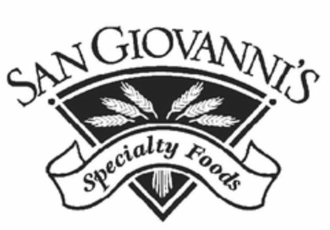 SAN GIOVANNI'S SPECIALTY FOODS Logo (USPTO, 07.04.2009)